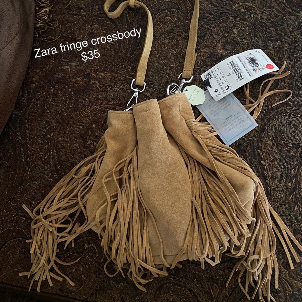 Zara fringe bag